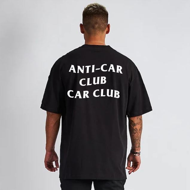 Anti Car Club Car Club T Shirt Stick It